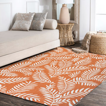 Nevis Palm Frond Indoor/outdoor Area Rug